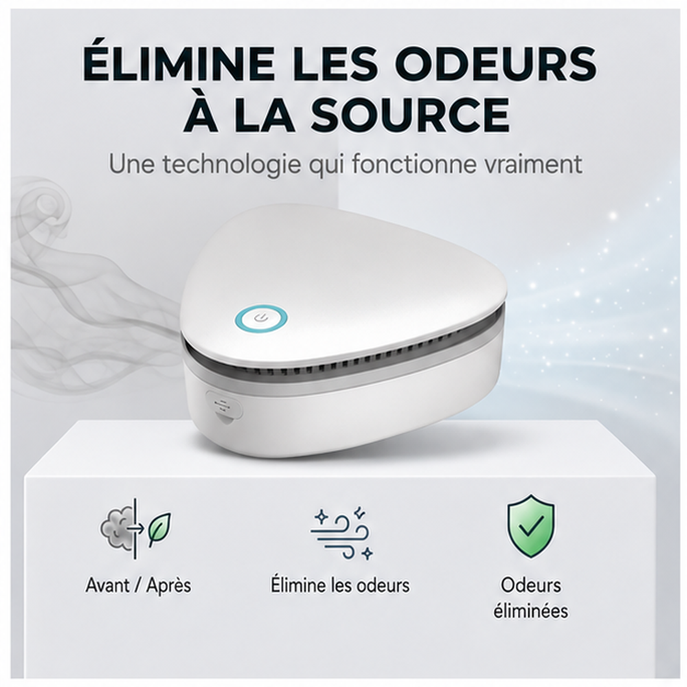 mini purificateur d'air CLEANOAIR