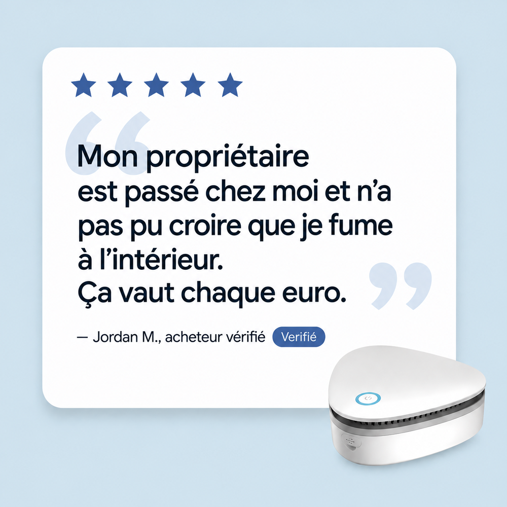 mini purificateur d'air CLEANOAIR
